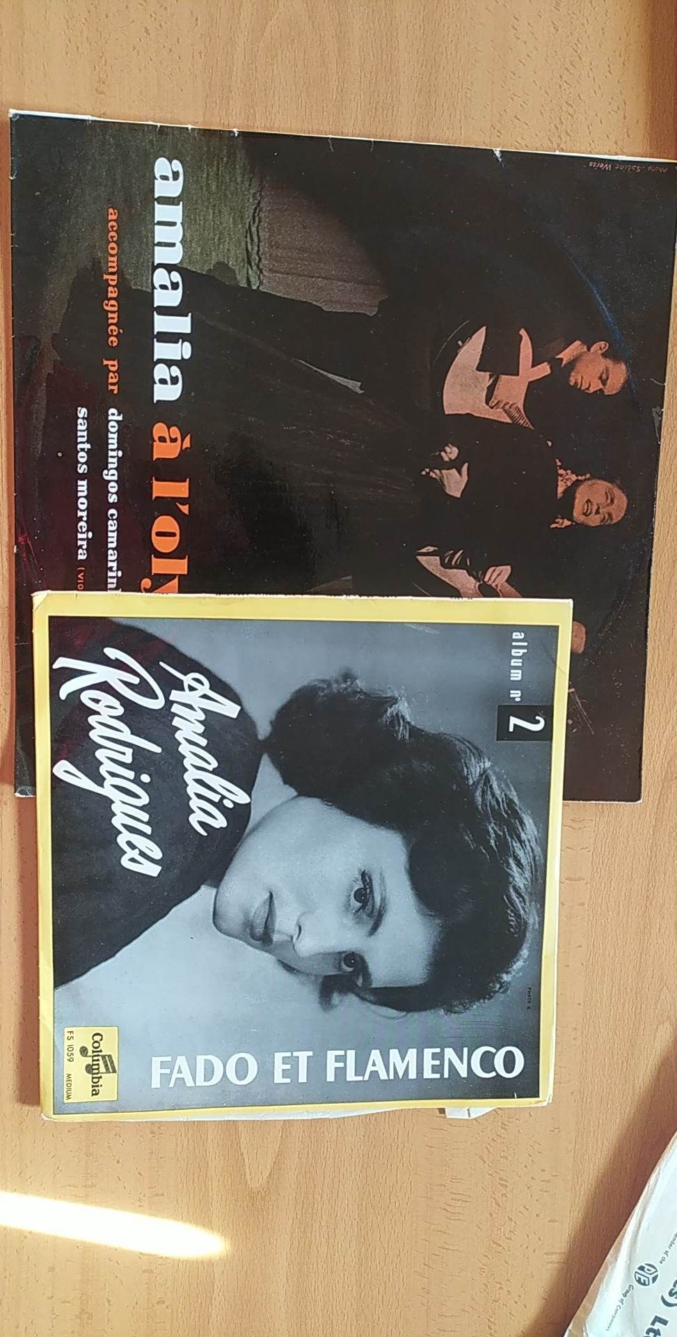 Discos de vinil fado