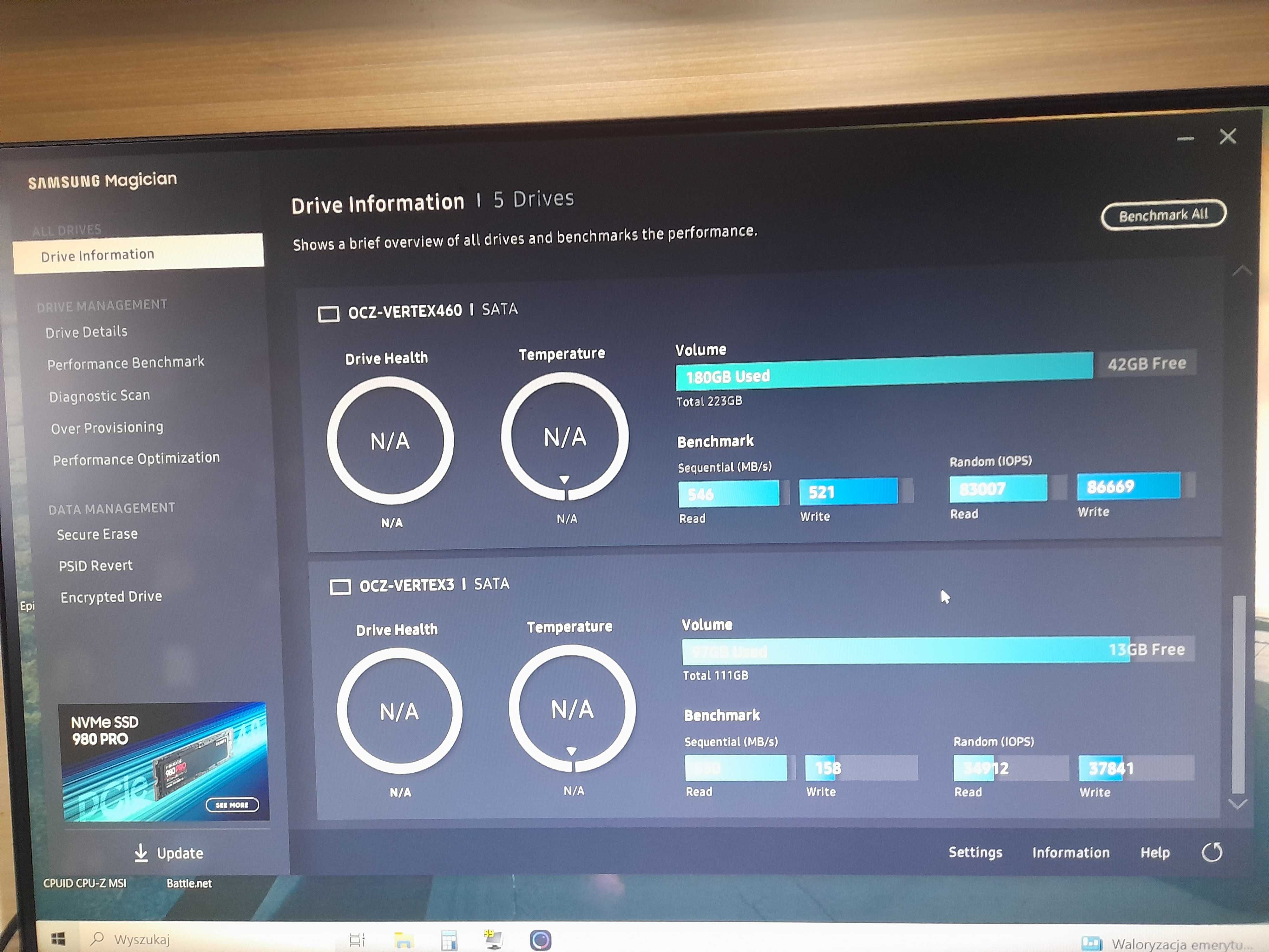 I7 9700K/16GB DDR4/RTX 3070/2TB SSD