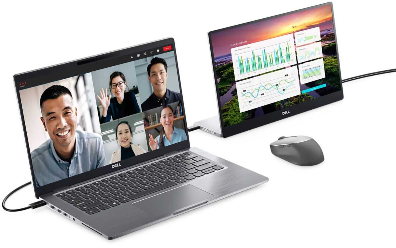 Monitor Dell Portable 14 — C1422H monitor przenośny mobilny 14-calowy