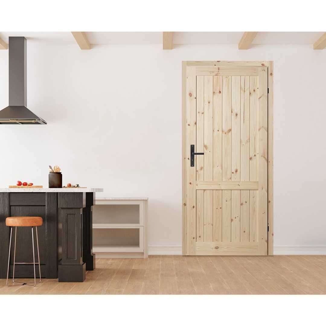 Drzwi Wewnętrzne Drewniane Duo Loft Classic Prawe 70cm