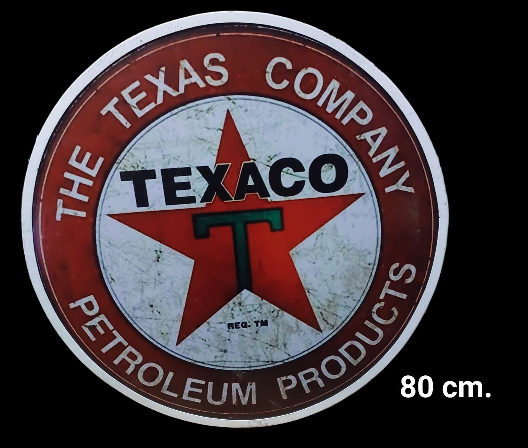 Reclame Texaco Dupla face Elterificado