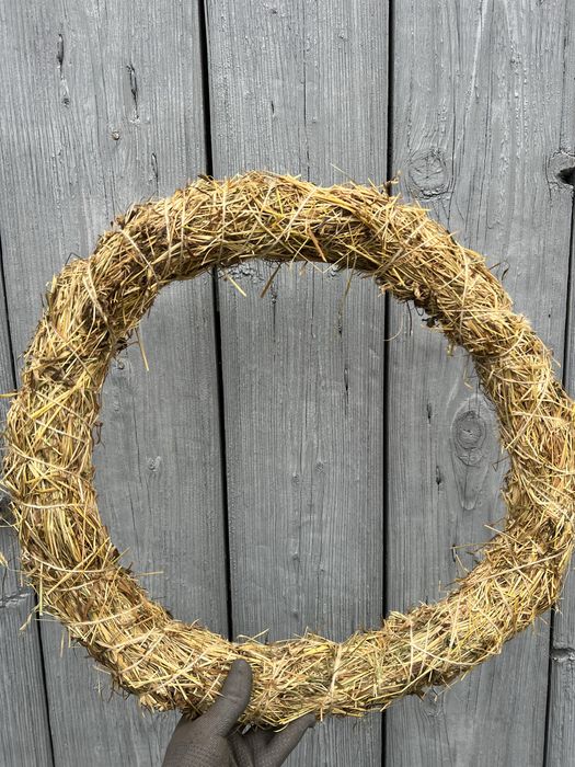 Каркаси віночки з сіна заготовки декор