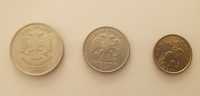 Monety z Rosji ruble
