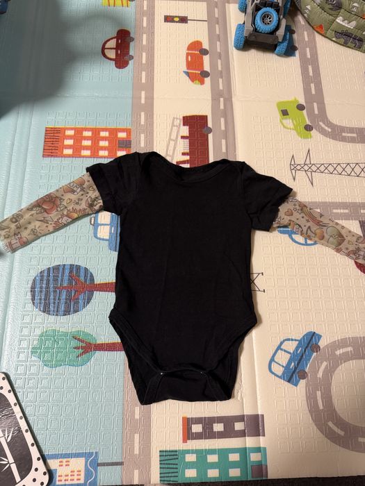 Боди с тату для малыша