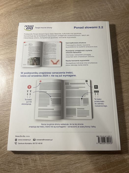 Ponad słowami 2 część 2 podrecznik podstawa i rozszerzenie