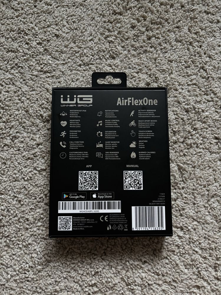 Zegarek Smartwatch WG Winner Group AirFlexOne