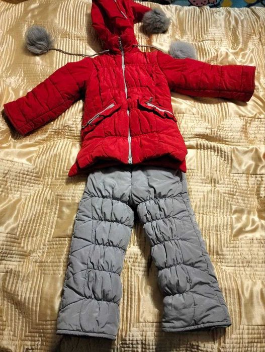 Зимовий костюм для дівчинки