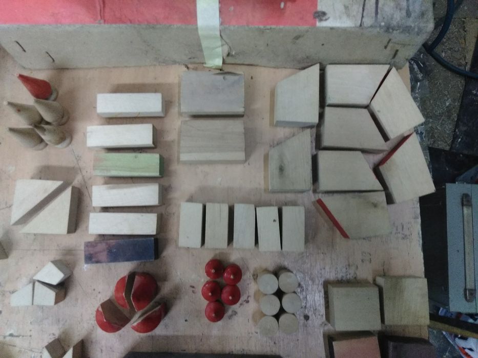 Конструктор СССР - Деревянный конструктор  «ПСКОВ» 1984 год