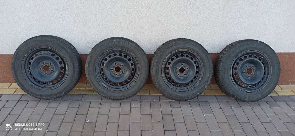 felgi stalowe z oponami zimowymi VW, Seat, Audi, Skoda