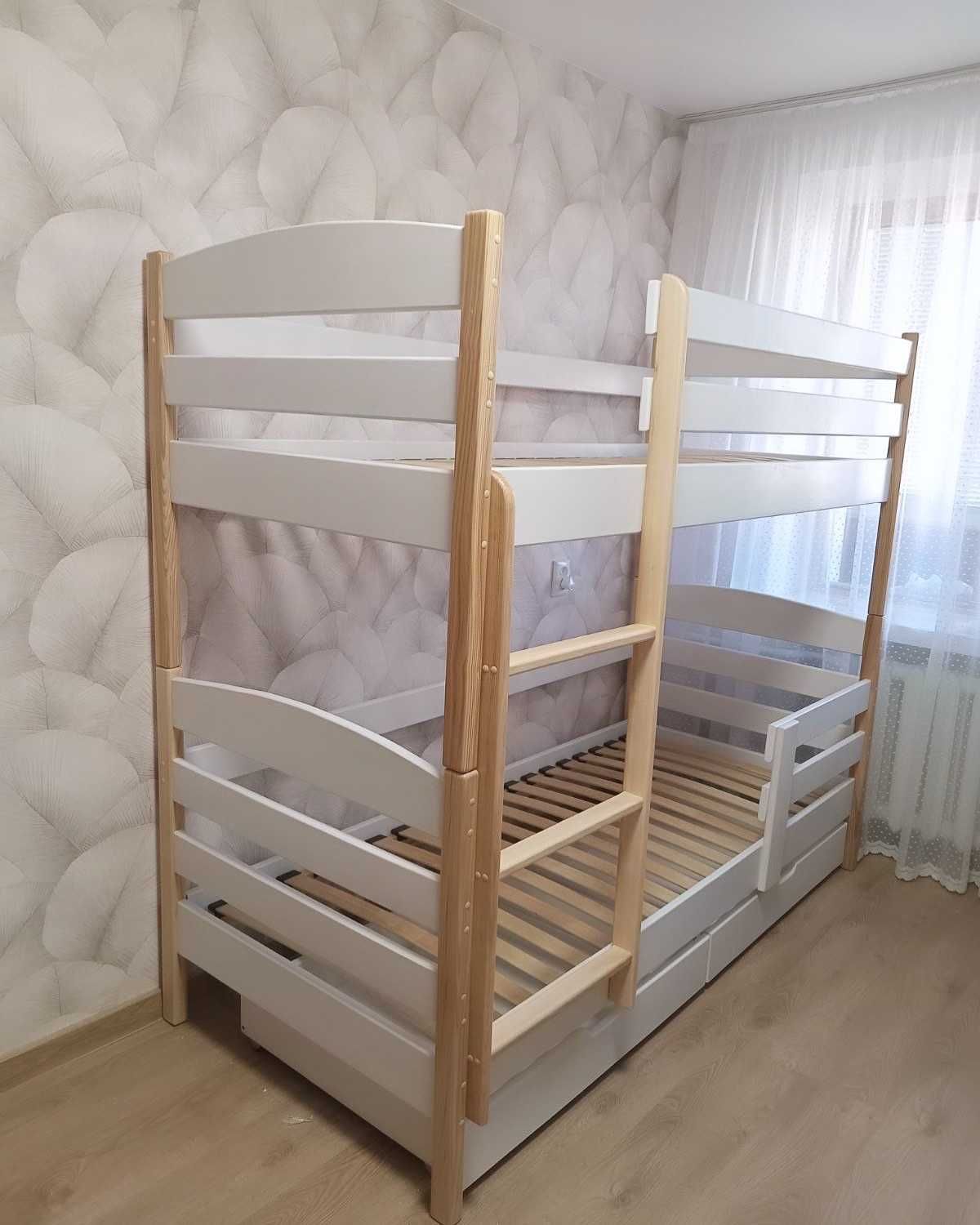 Двоповерхове ліжко Двоярусне ліжко Дитяче ліжко (Нота)