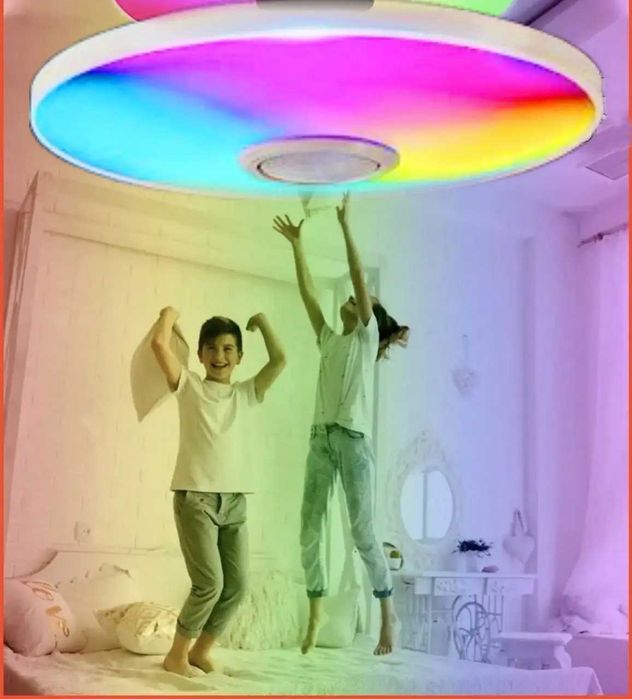 RGB Люстра з Bluetooth колонкою 38 см 60 W