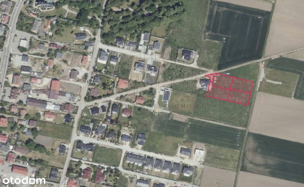 Działka z pozwoleniem na budowę