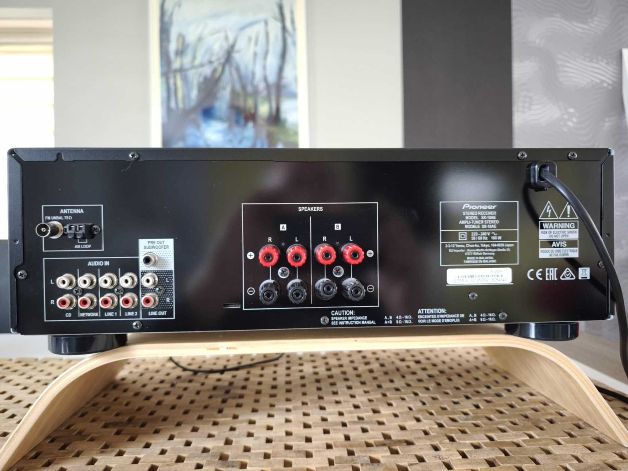 Amplituner Pioneer SX 10 AE    2x100waat Z Bluetooth  (zadbany)