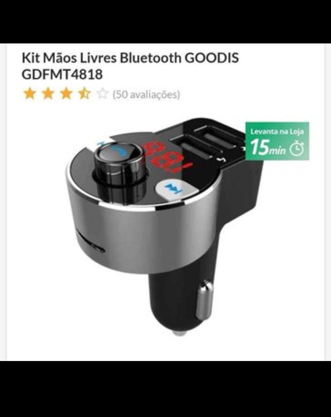 Kit mãos livres Bluetooth