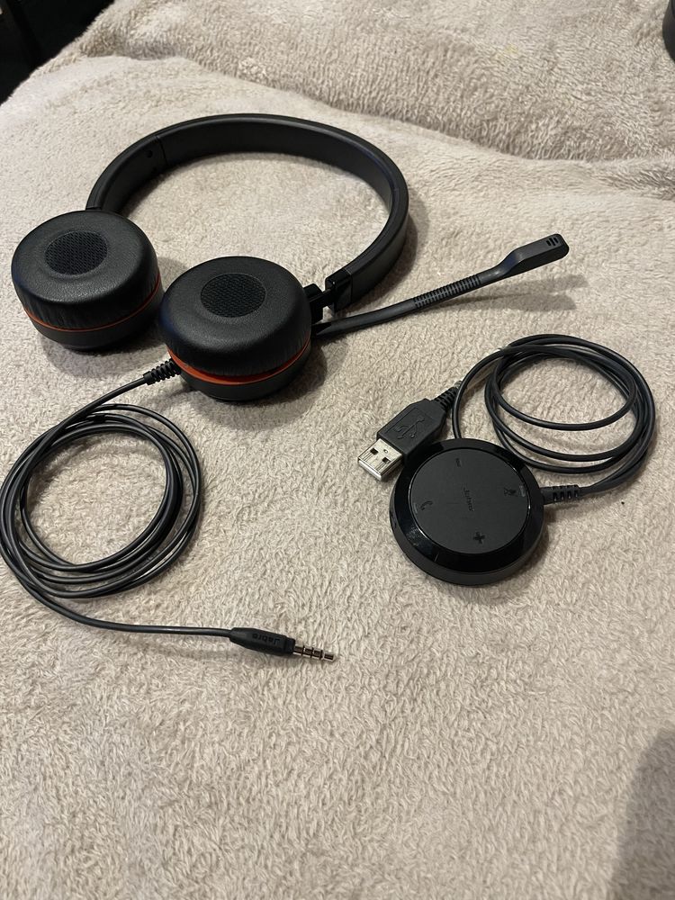 Sluchawki Jabra Evolve 30 II (z pilotem sterującym)