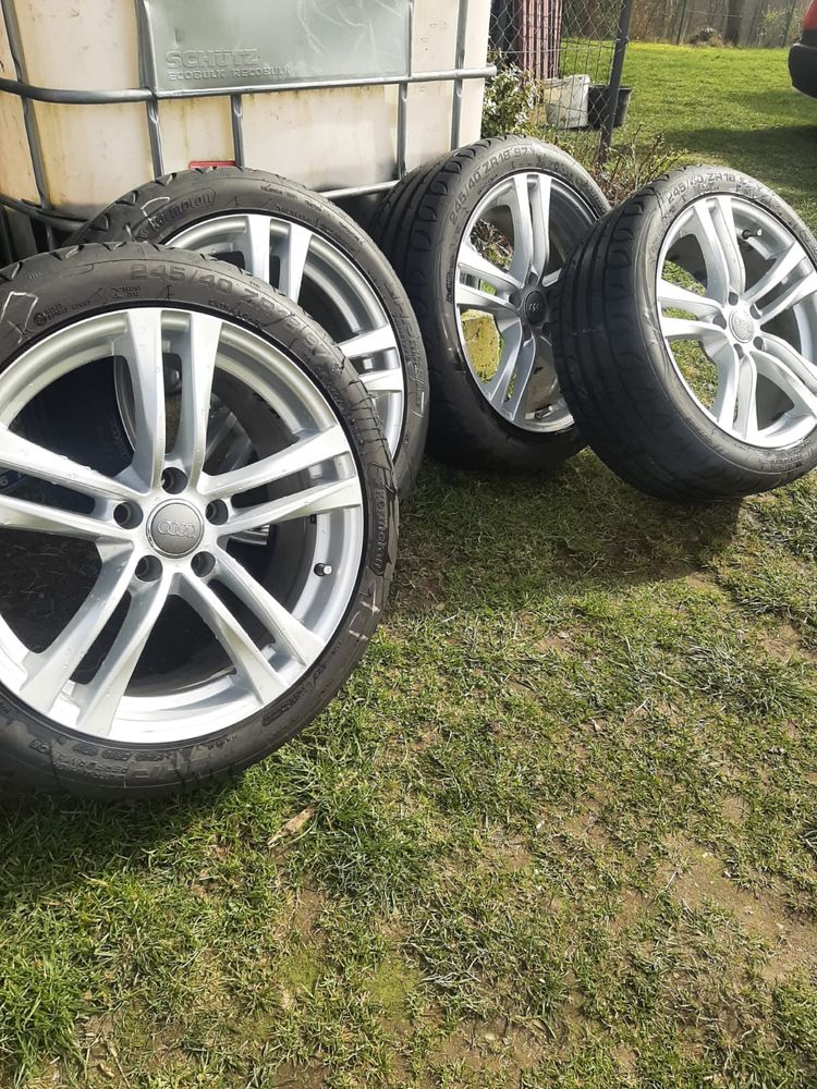 Audi, VW, koła, alufelgi 5x112 et39, 245/40/R18