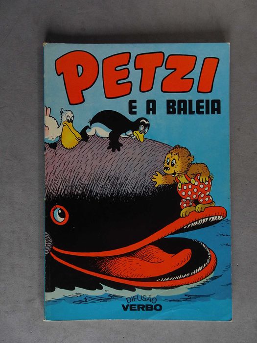 Livro Verbo - Petzi e a Baleia