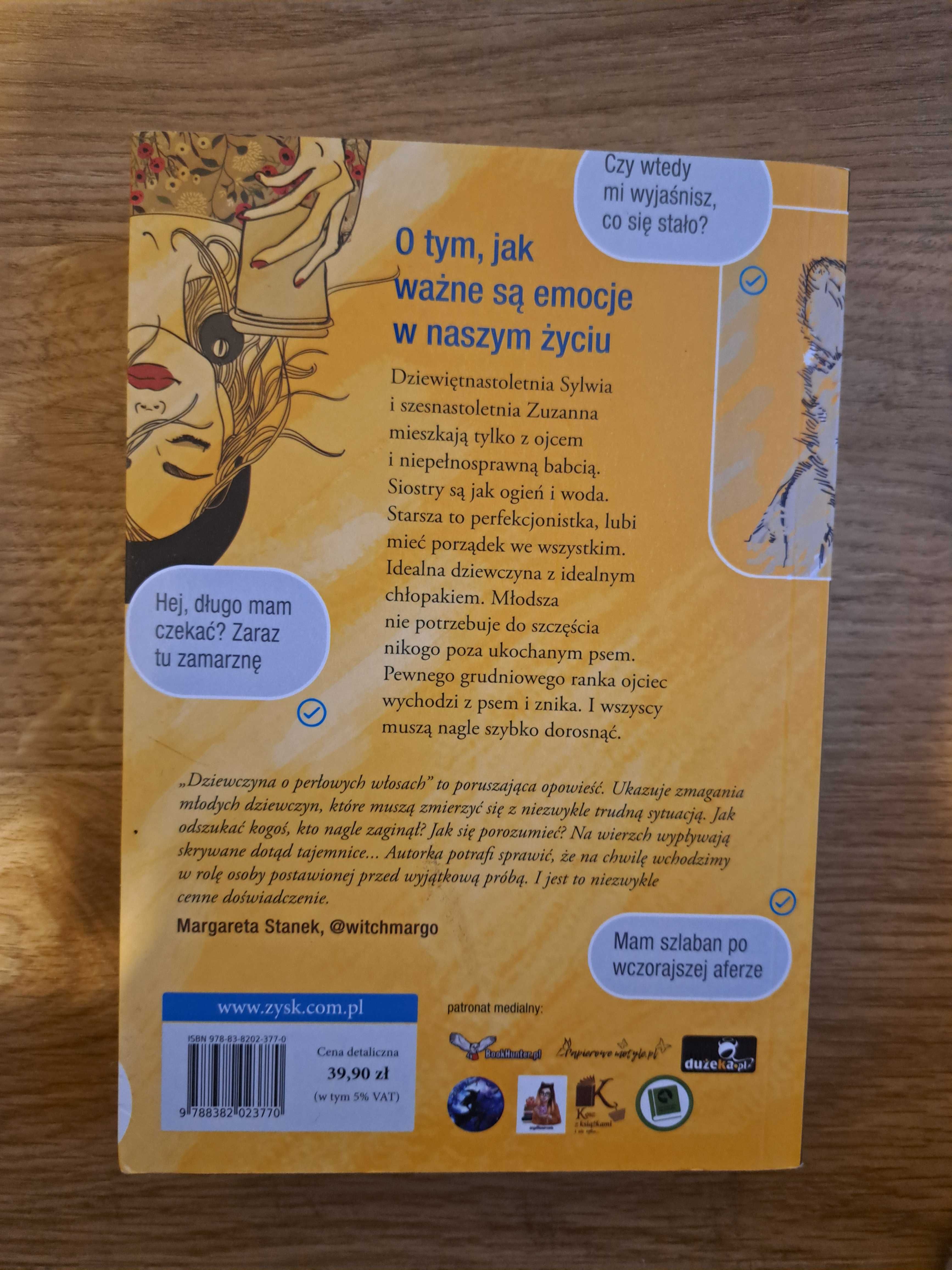 Książka "Dziewczyna o perłowych włosach"