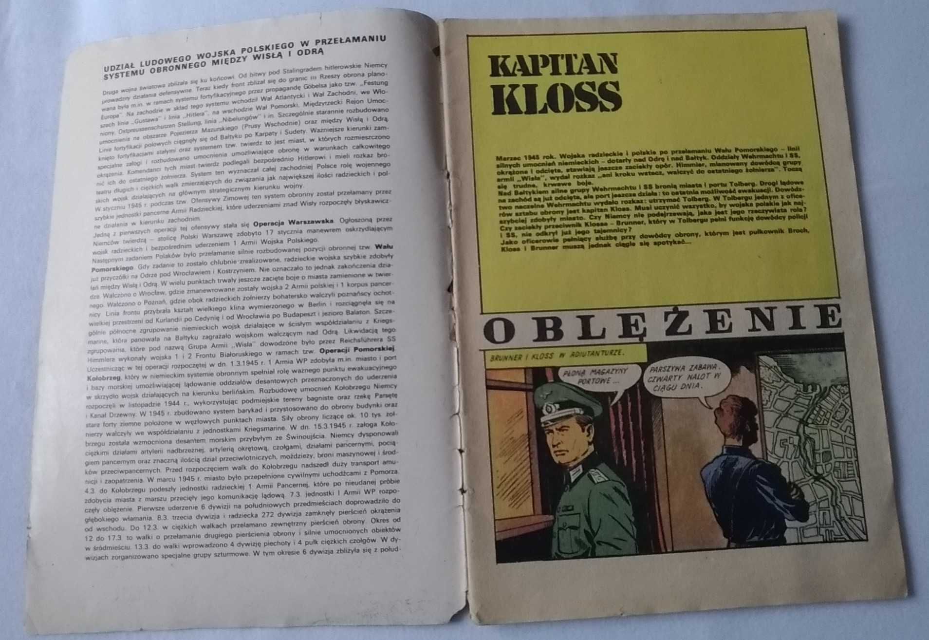 Kapitan Kloss. Oblężenie - komiks