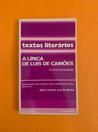 A Lírica de Luís de Camões (Textos Escolhidos)- Maria V. Leal de Matos