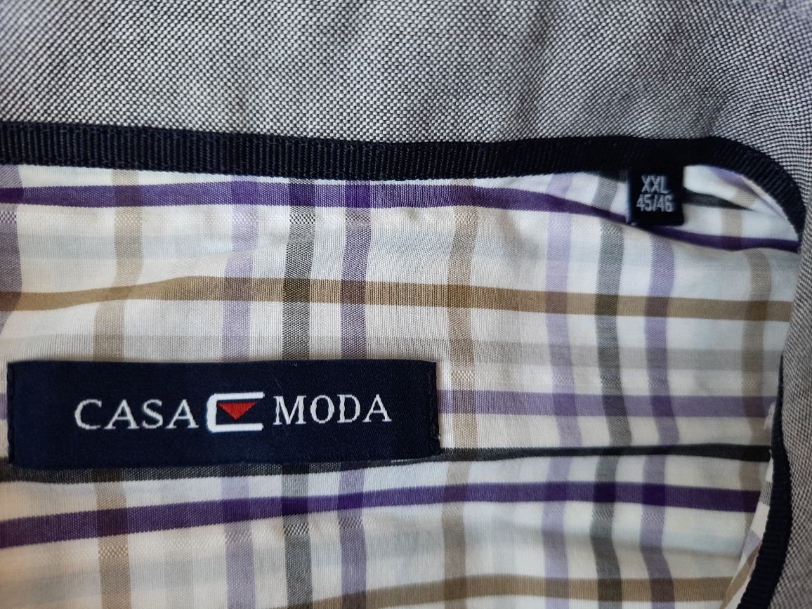 Duża  koszula  krótki rękaw  2XL Casa Moda
