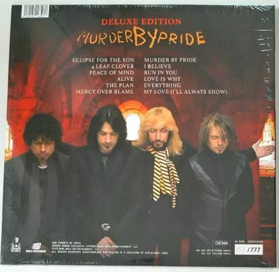 Stryper - Murder By Pride LP winyl yellow edition
