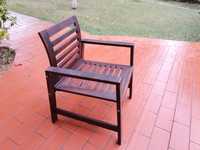 Cadeira de madeira exterior ikea