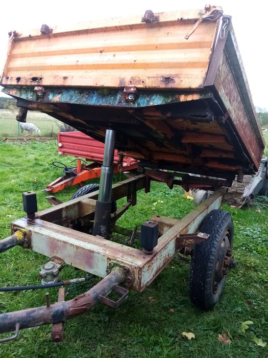 Przyczepa 1-osiowa wywrotka