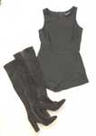 Elegancki kombinezon mini czarny New Look rozm. 40 L