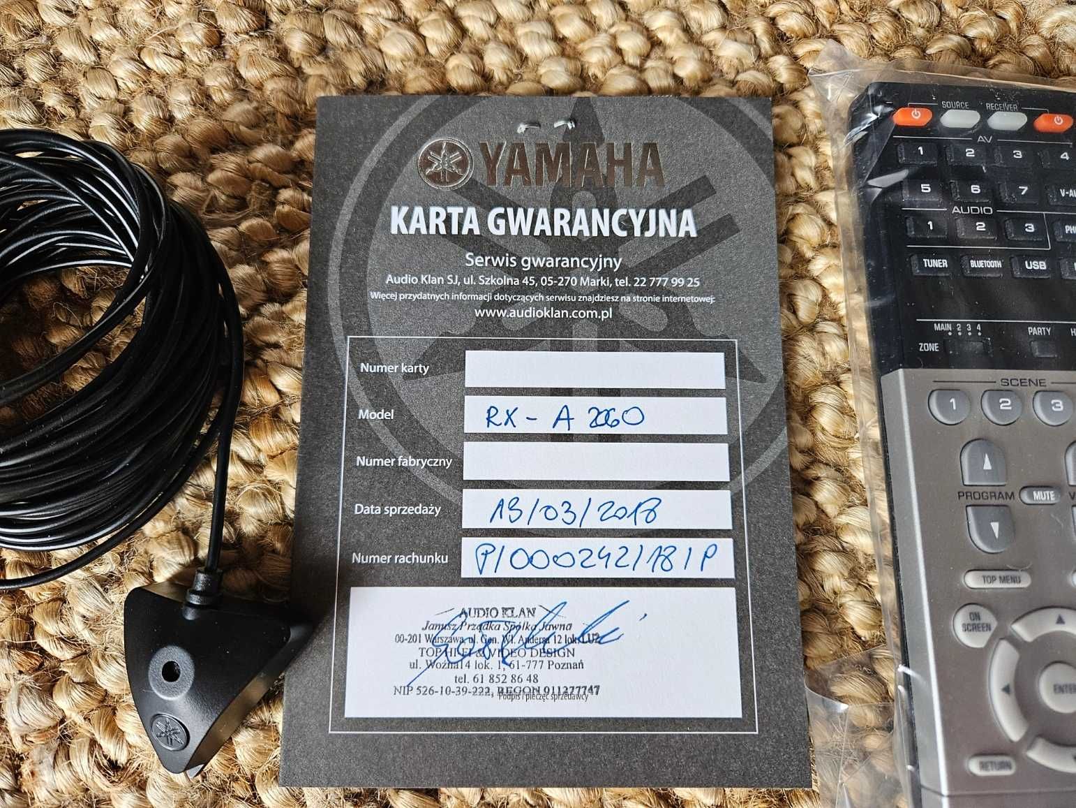 Amplituner Yamaha RX-A2060 AVENTAGE MusicCast
