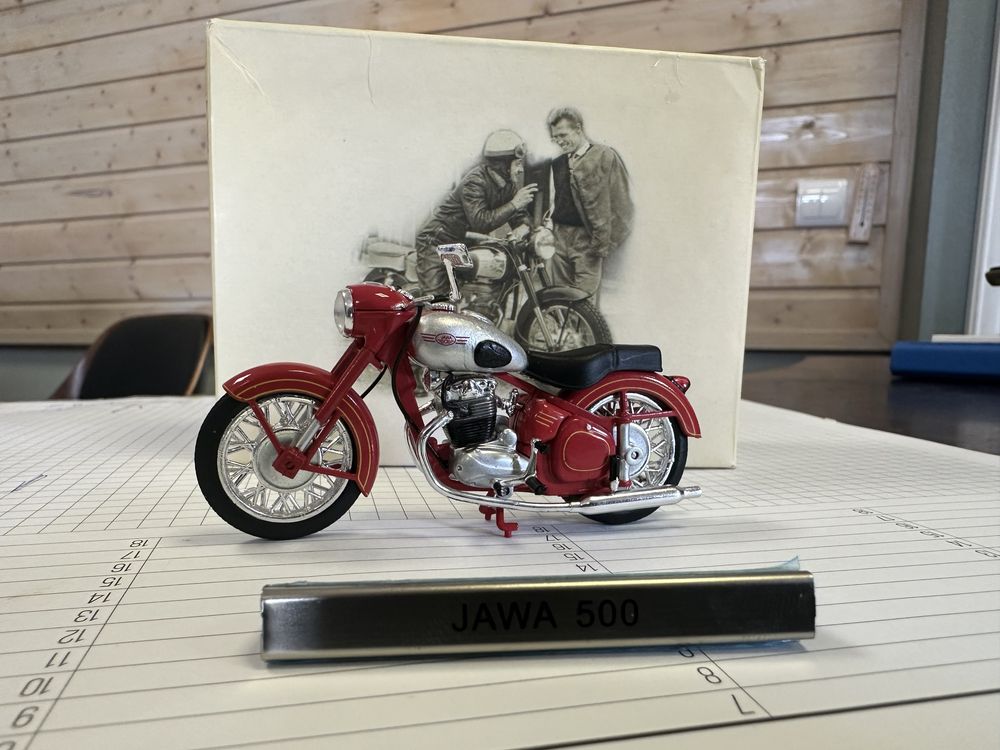 Model motocykla Jawa 500