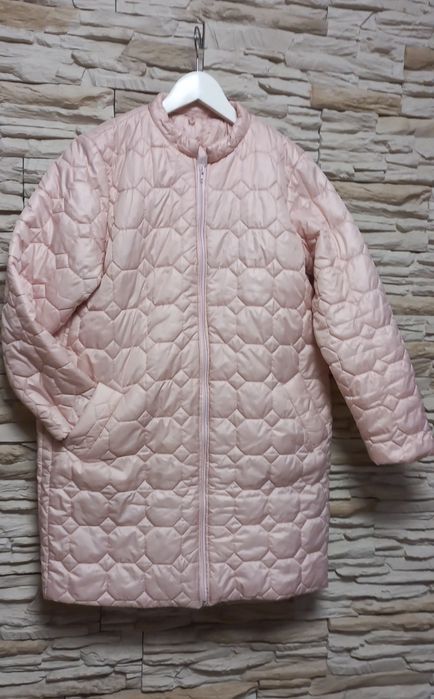 Płaszczyk pikowany parka kurtka długa L