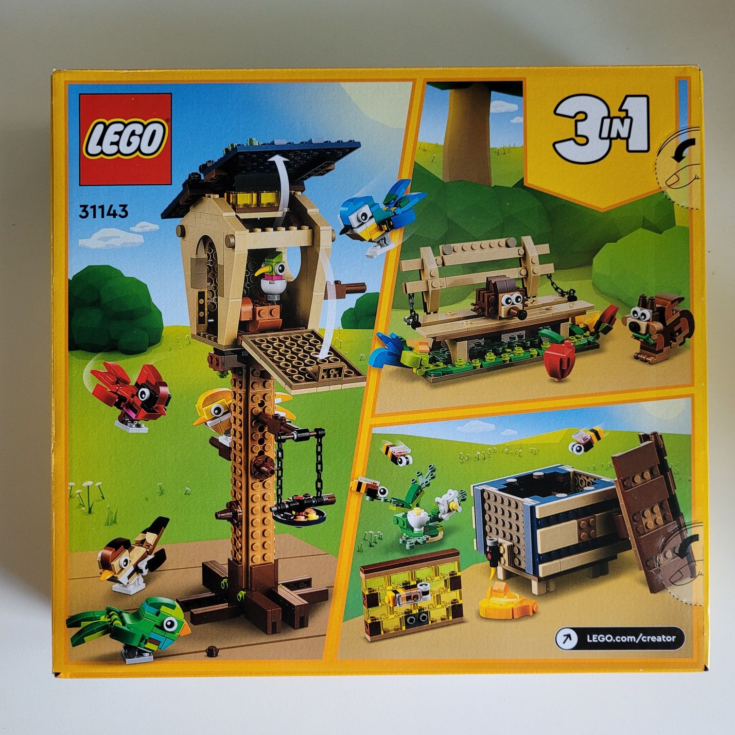 Nowe Lego 31143 Budka dla ptaków wielkanoc 2023