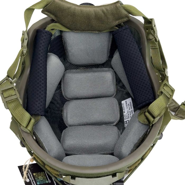 Балістичний шолом Sestan-Busch Helmet BK-ACH-HC. Олива розмір S