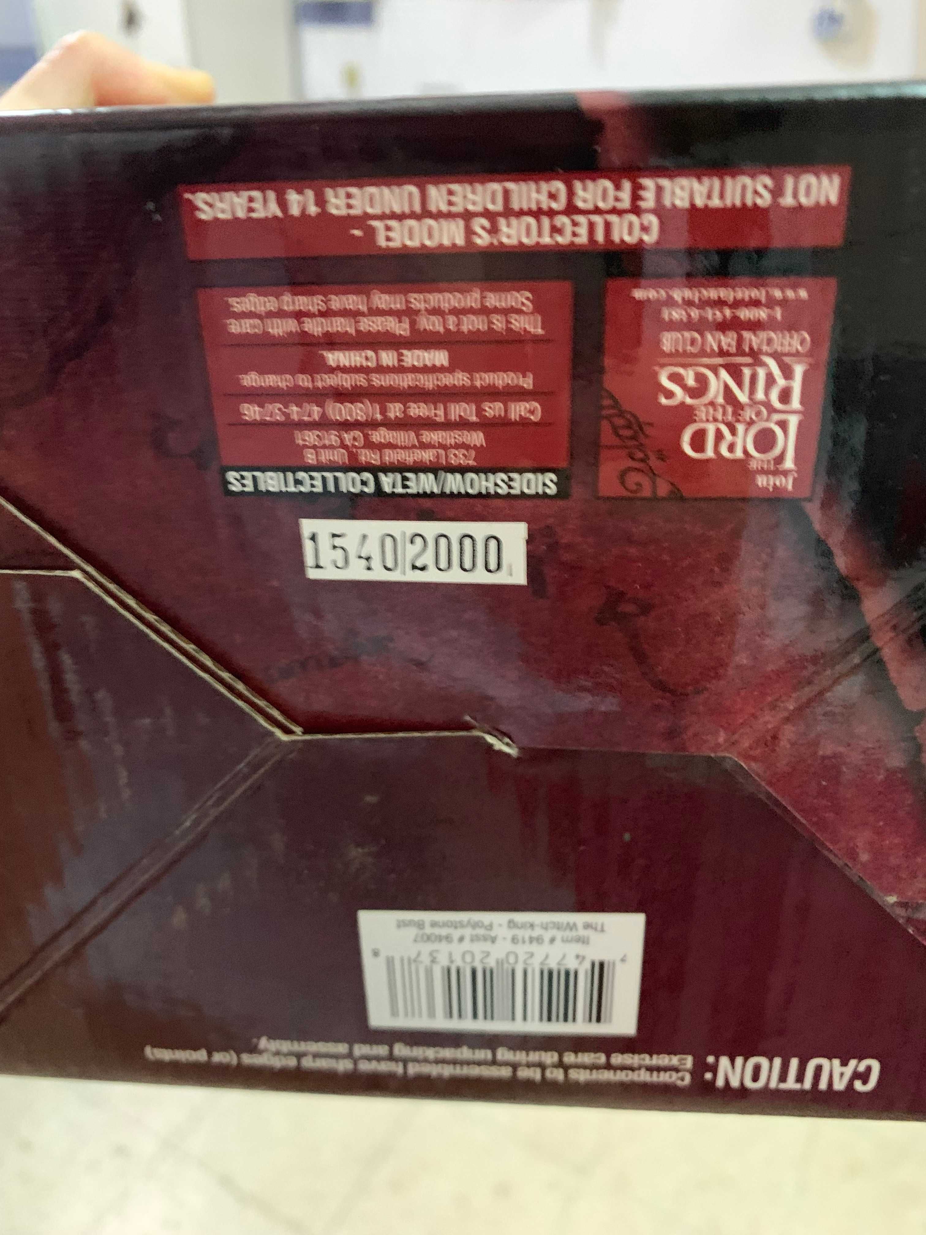 Senhor dos Anéis Lord of the Rings Witchking Sideshow Weta