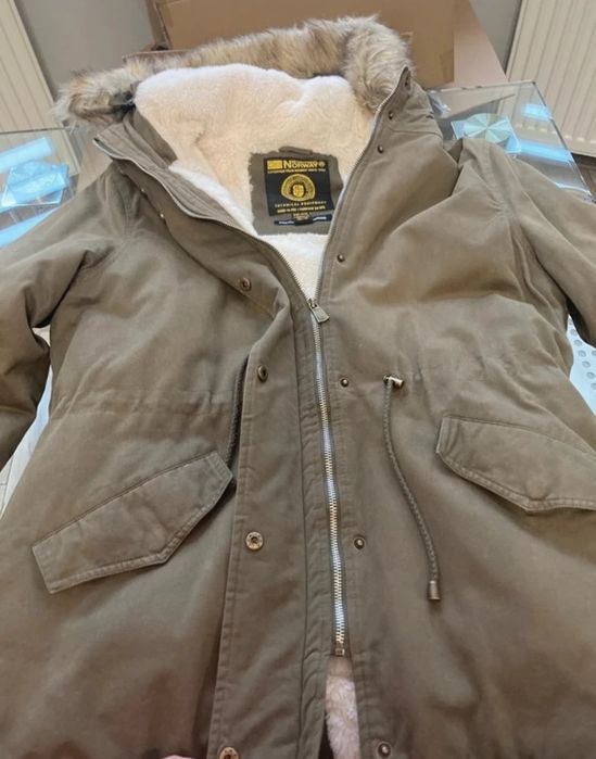 Kurtka parka zimowa damska