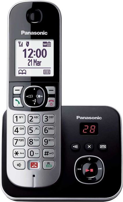 Panasonic KX-TG6861GB, telefon bezprzewodowy z automatyczną sekretarką