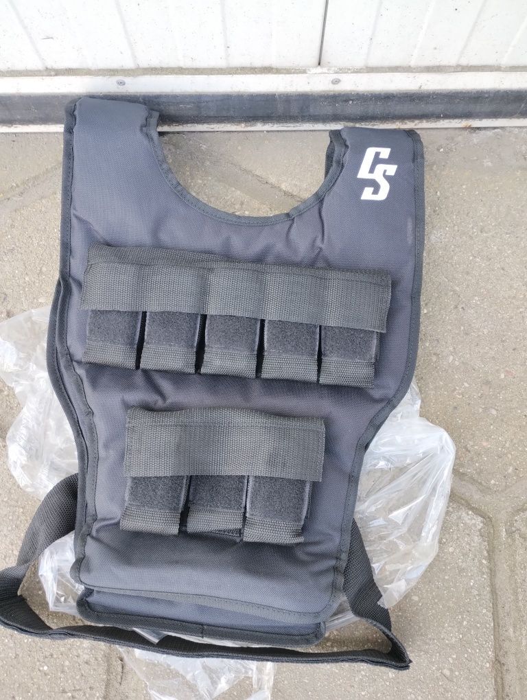 Monstervest, kamizelka obciążeniowa, 15 kg, rozmiar uniwersalny, nylon