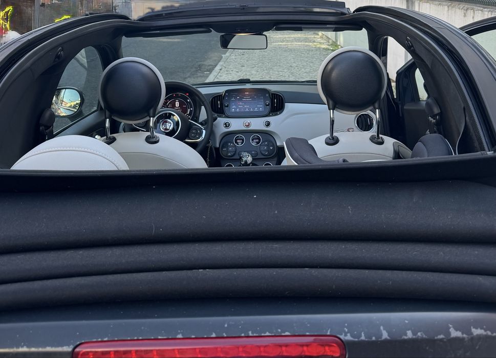 Fiat 500 Cabrio 12705 kms nacional só 1 dono
