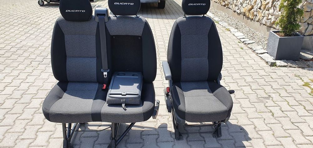 BOXER III LIFT DUCATO JUMPER Fotel Ławka KOMPLET