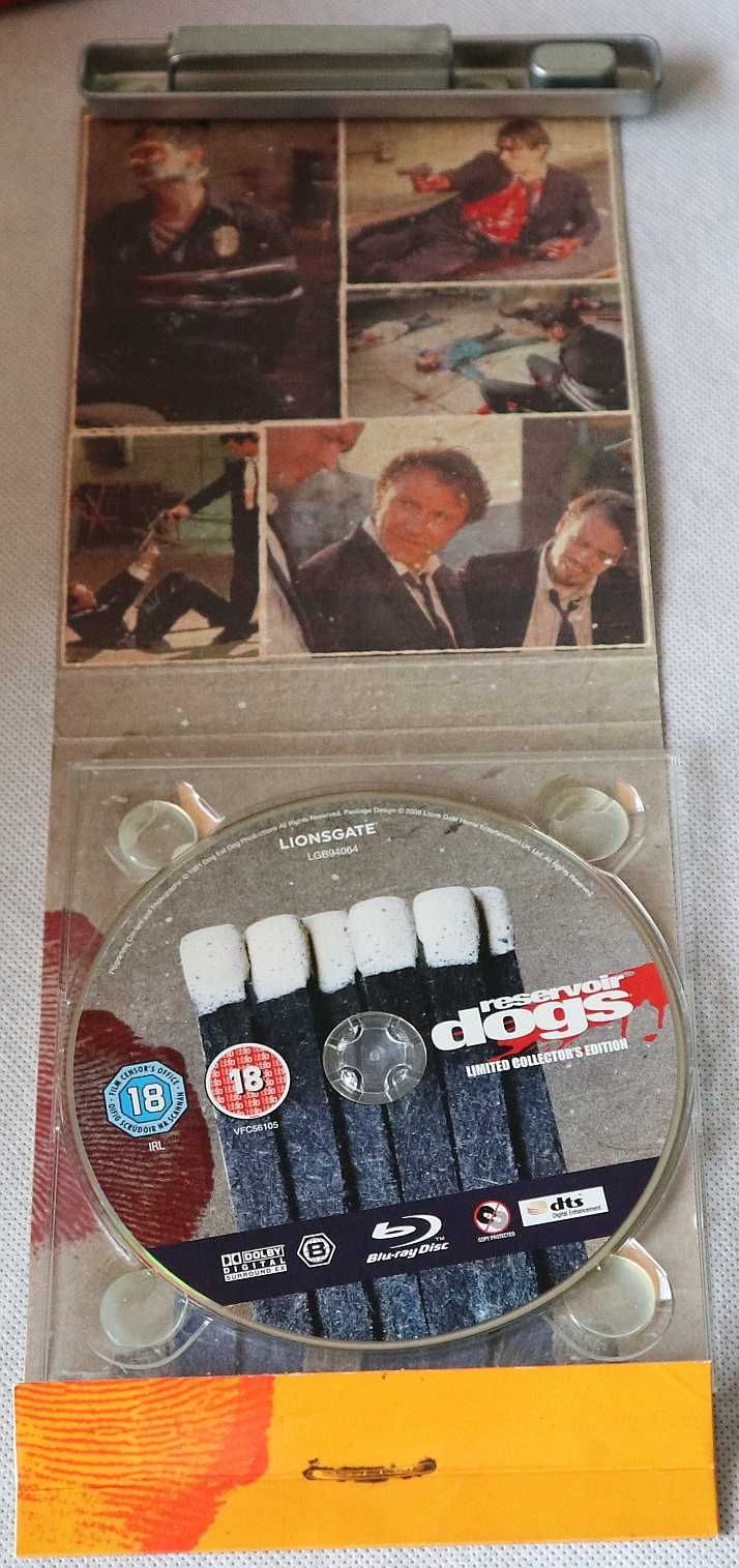 Blu-Ray WŚCIEKŁE PSY (1992) Reservoir Dogs Limited Collector's Edition