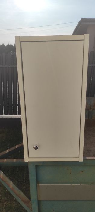 Szafka wisząca łazienkowa biala