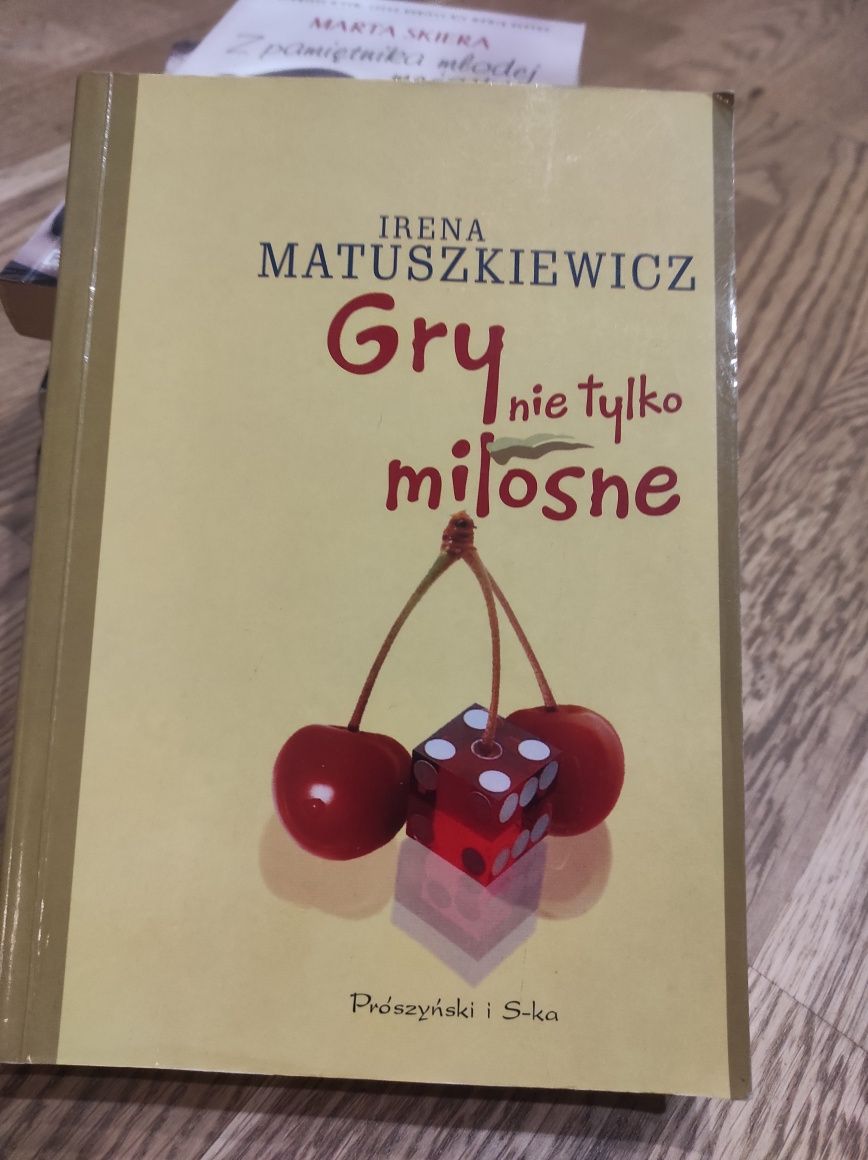 Książka - Gry nie tylko miłosne - Irena Matuszkiewicz