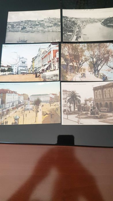 25 Bilhetes Postais Antigos de Lisboa e Porto
