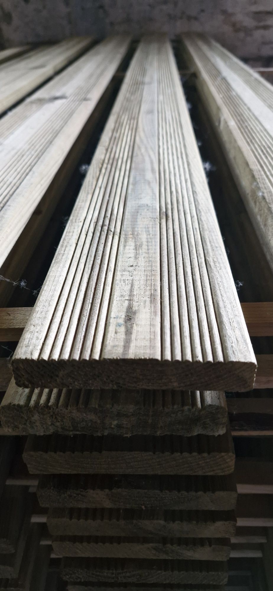 Deski tarasowe taras 22x120x2400 mm 2,2x12x240cm 2,4m