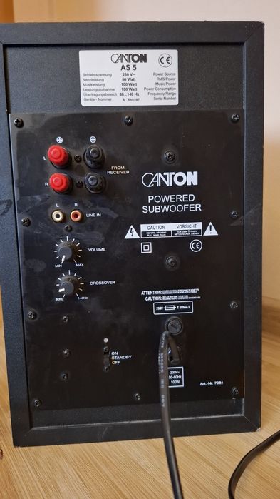 CANTON AS 5 100wstt+ колонки