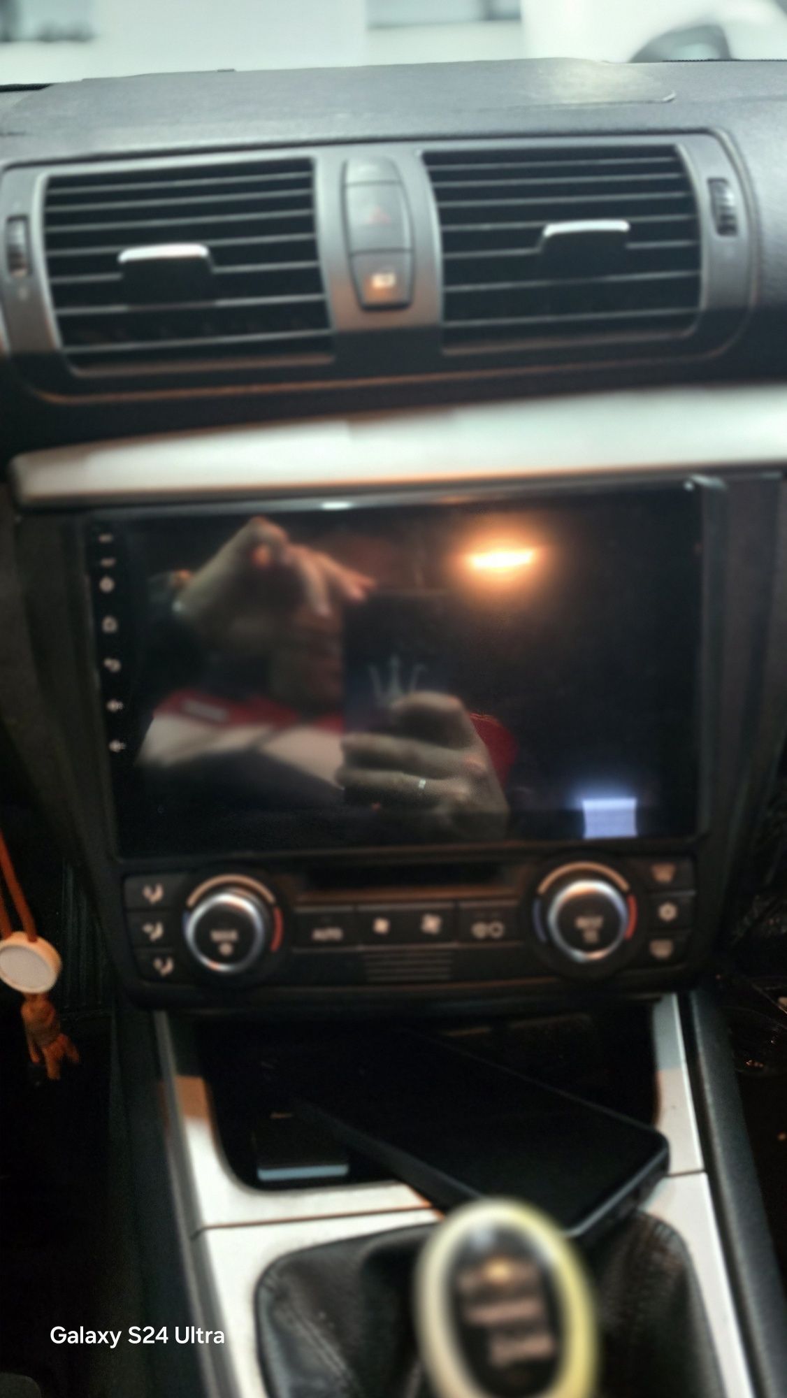 Radio Android 13 com GPS BMW E81/E82/E87 (Artigo novo)