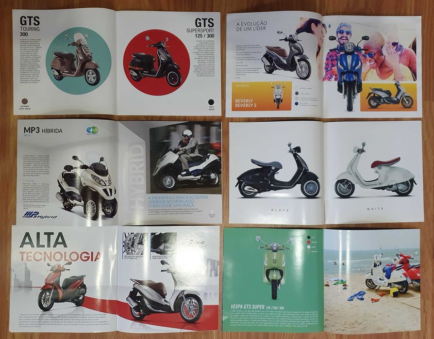 Catálogos de Motos vintage: BMW, Honda, Yamaha, Triumph, Vespa, SYM