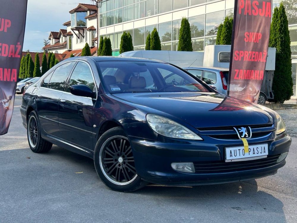 Peugeot 607 2.2D**Super stan**Alusy**Nowy rozrząd**Automat**Zamiana**