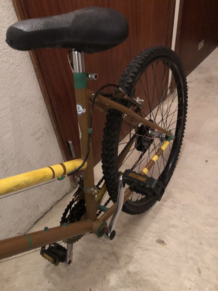 Bicicleta tamanho medio